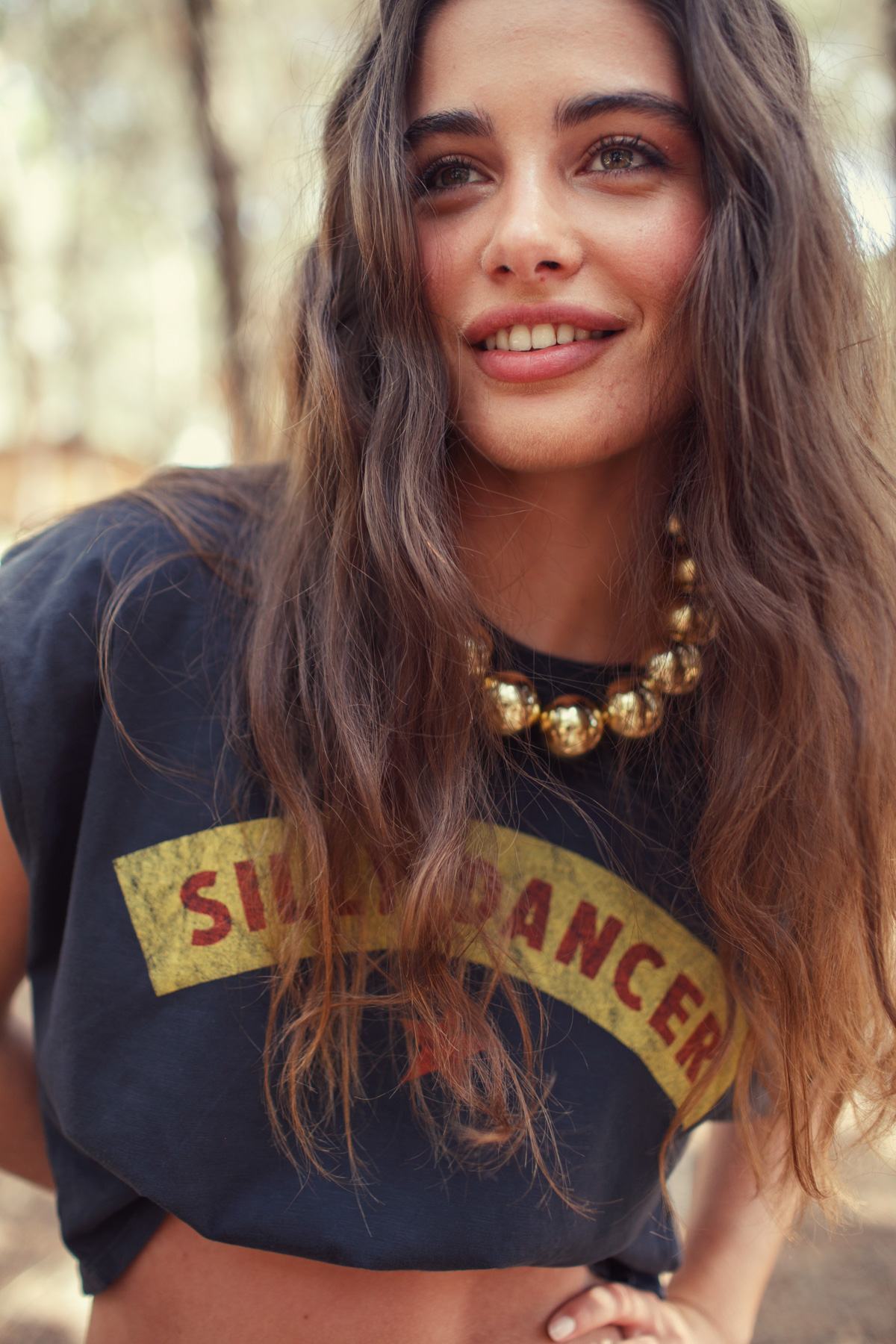 Koszulka z nadrukiem „silly dancer” 3